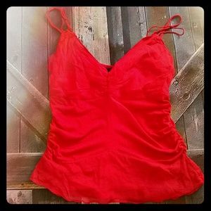 🌺Tank top, Kenneth Cole Reaction, scrunched sides